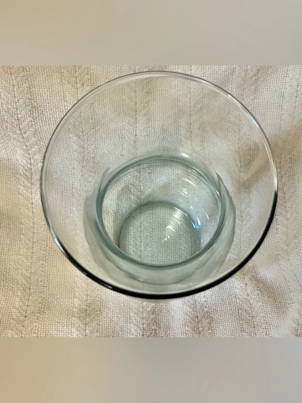 New Clear Glass Vase